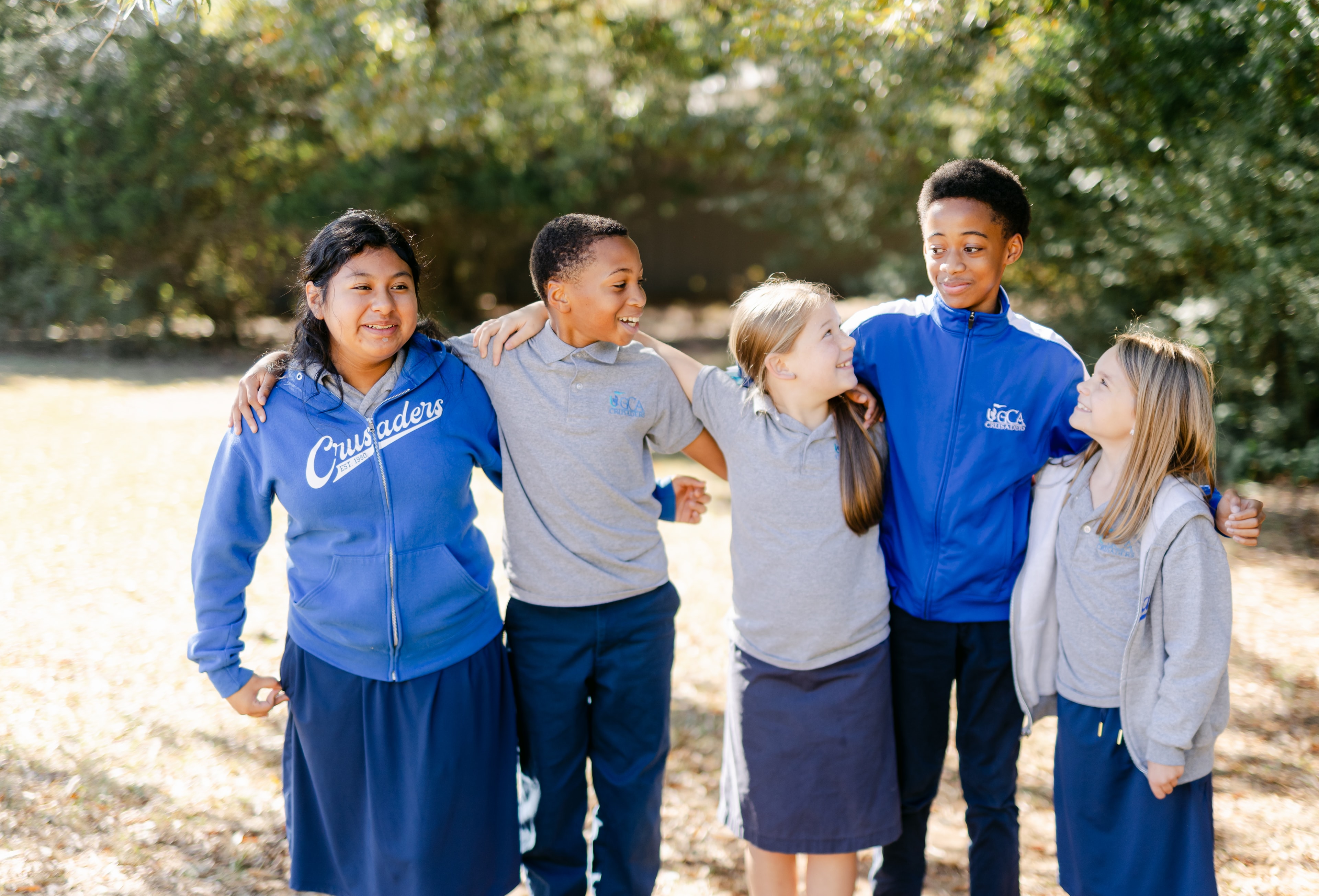 GCA students at Grace Christian Academy